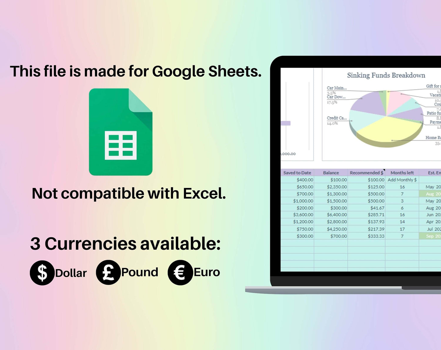 Net Worth Tracker Spreadsheet Google Sheets Template Digital Net Worth Calculator Personal Finance Planner Assets & Liabilities Template