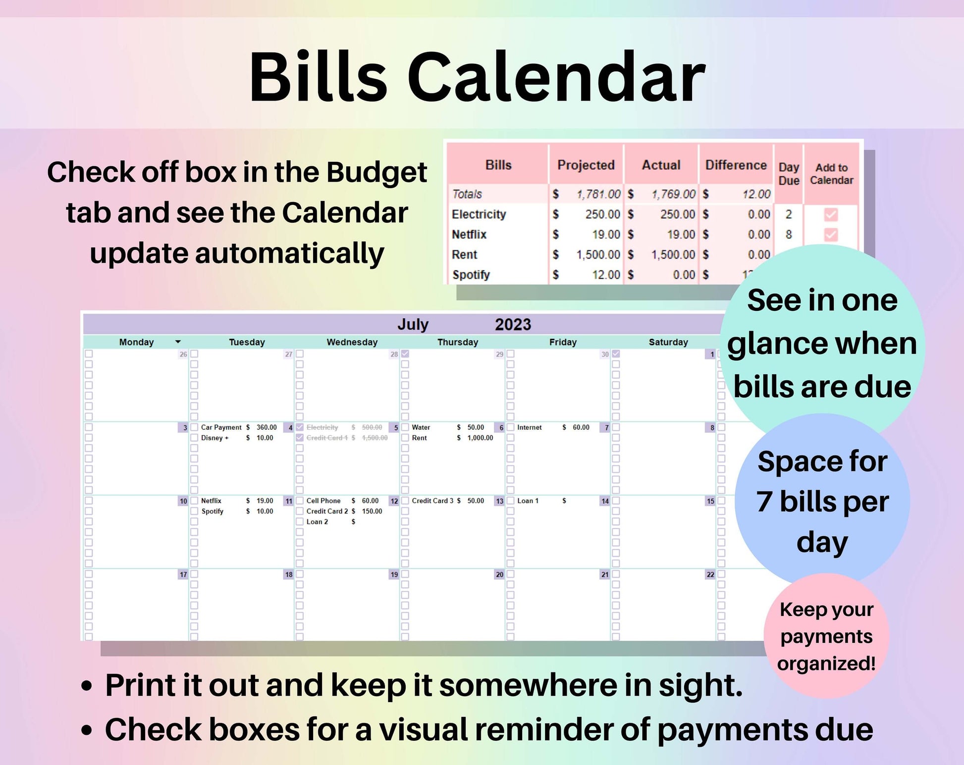 Ultimate Budget for Couples Spreadsheet Google Sheets Excel Template Biweekly Monthly Financial Planner Debt Snowball Subscription Tracker