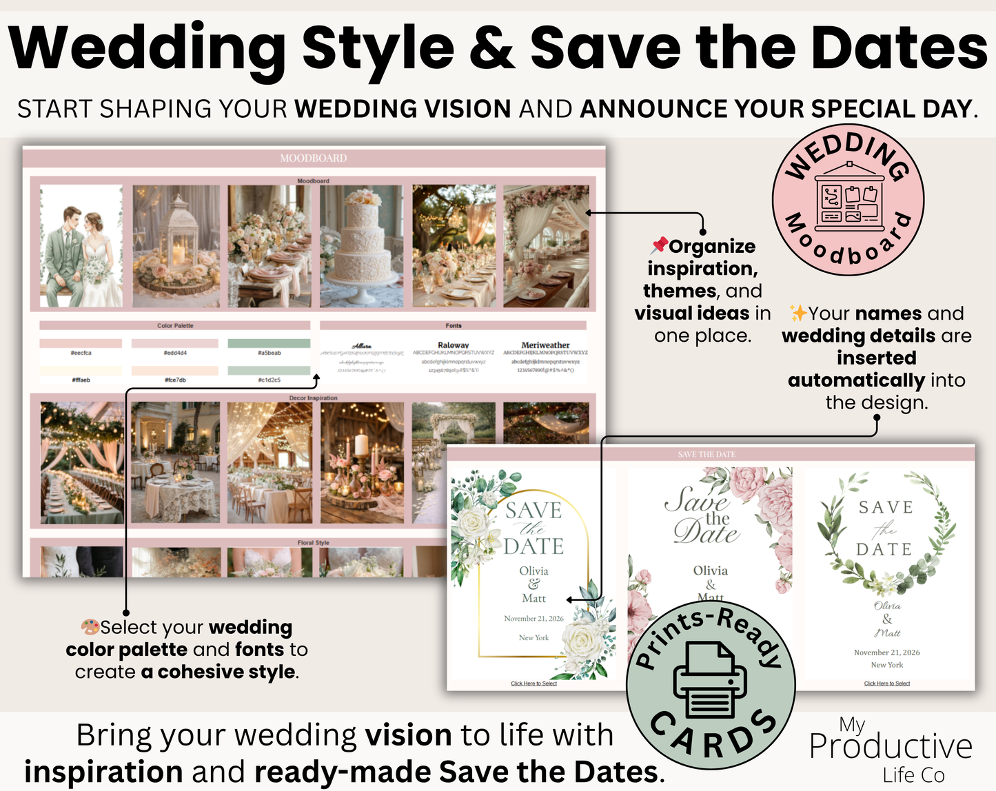 Ultimate Wedding Planner Spreadsheet: Budget, Guest List, Vendors, Timeline (Google Sheets, Excel)