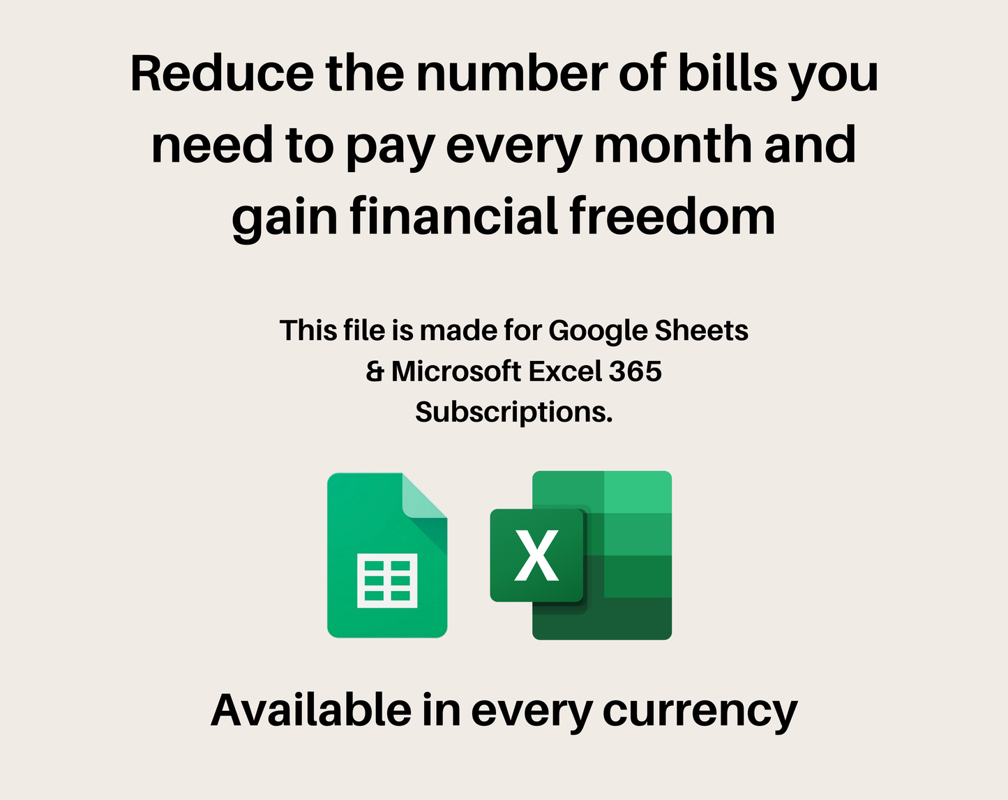 Debt Snowball / Avalanche Calculator Spreadsheet Google Sheets and Excel Template